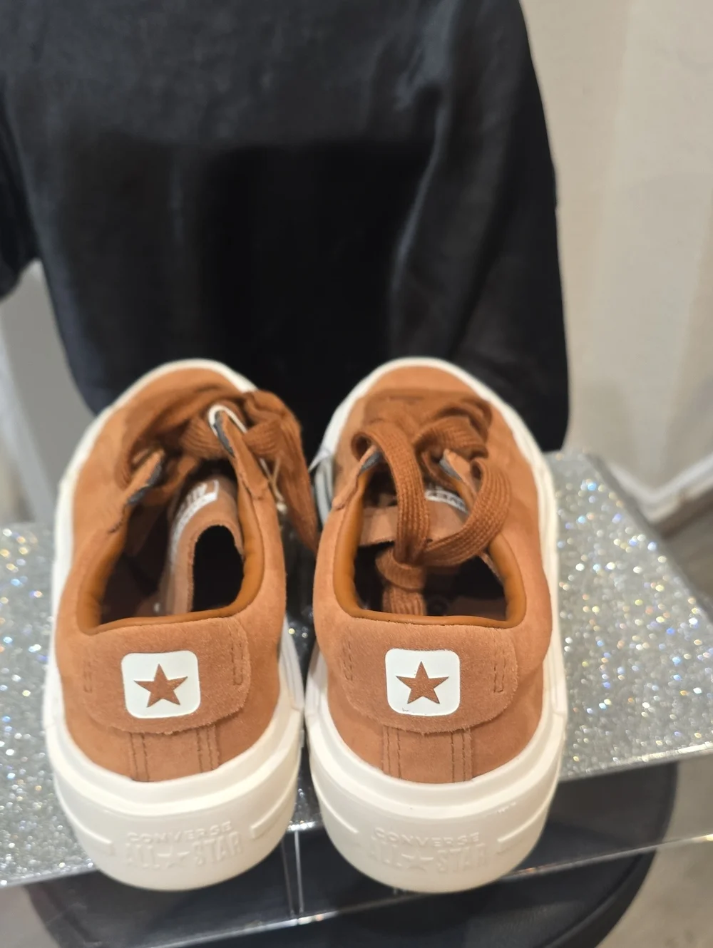 Converse Chuck Taylor All Star Cruise Suede Sneakers- Warm Tan/Egret